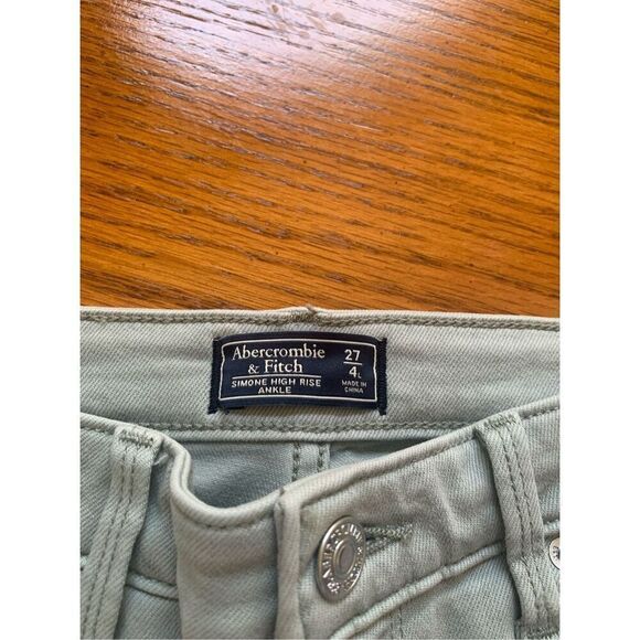 Jaeger Mint Green Straight Leg Jeans - Picture 3 of 8